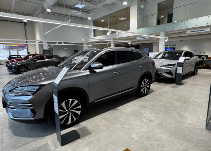 BYD proovisõidud nüüd saadaval ka Laagri esinduses